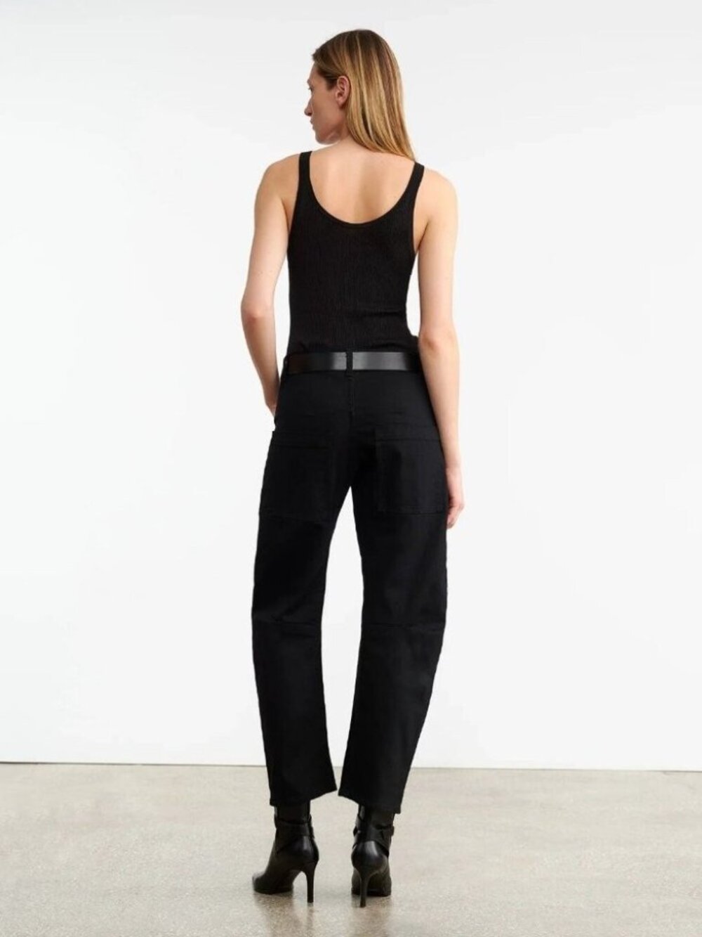Nili Lotan Shon Black Jeans 25 - Picture 4 of 13